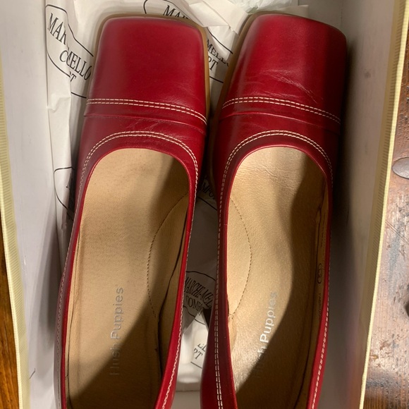 ❤️🔥New red leather heel shoe in box HushPuppies❤️ - Picture 16 of 16